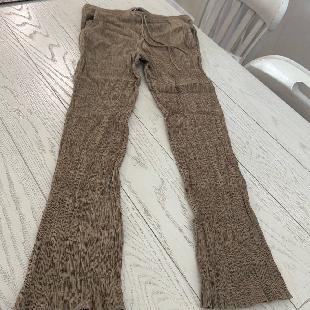 Zara Brown Flare Pants